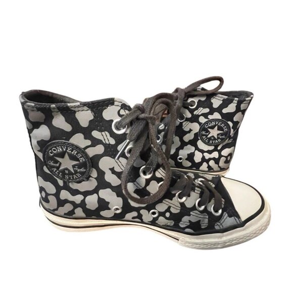 Converse Chuck 70 Hi Reflective Sneaker Leopard Black/Egret Size Mens 4 Women 6 - Picture 1 of 13